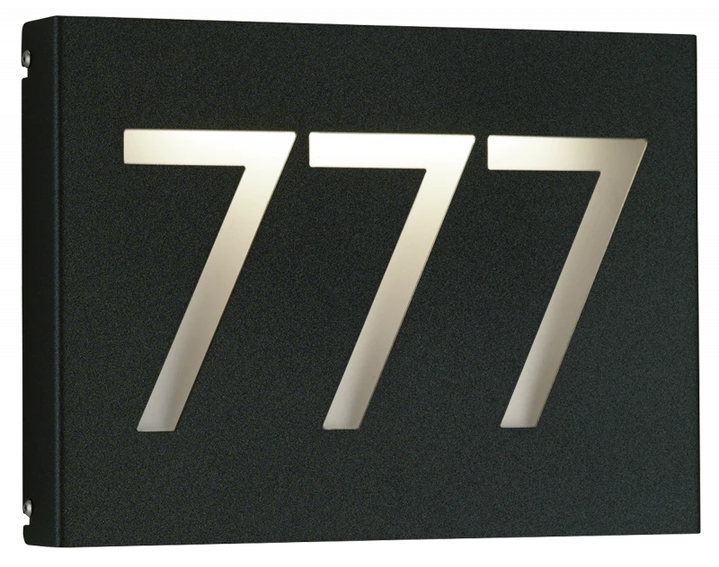 Albert 666005 Hausnummernleuchte 3-stellige Ziffern 5 Albert 666005 Hausnummernleuchte 3-stellige Ziffern – Bild 3