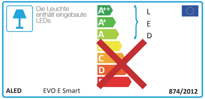 ALED 5703062001002 LED Downlight EVO E Smart 6W 560lm 2400-5000K 45° CRI93 Weiß Ausschnitt 68-83mm Schwenkbar 0-30°Zigbee 6 ALED 5703062001002 LED Downlight EVO E Smart 6W 560lm 2400-5000K 45° CRI93 Weiß Ausschnitt 68-83mm Schwenkbar 0-30°Zigbee – Bild 4