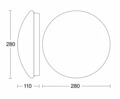 Steinel 008383 Sensor-LED-Innenleuchte RS 16 S PMMA -Laden Für Heimbeleuchtung a3455d1db19f60e0a53d29616f90c4d4865ea651