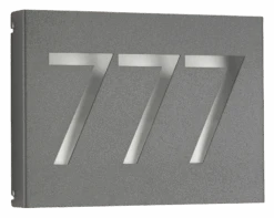 Albert 626005 Hausnummernleuchte 3-stellige Ziffern