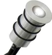 EVN LD1 102 LED-Einbaulichtpunkt 0,1W, Edelstahl IP67