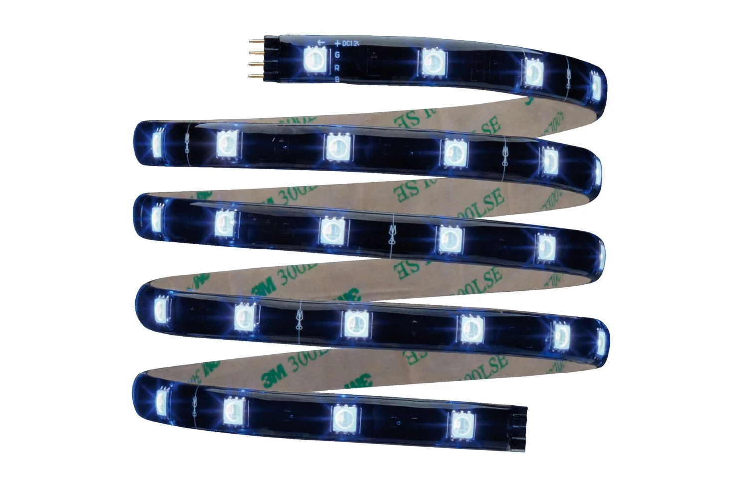 Paulmann 703.19 LED-RGB-Stripe-Set 1,5m, 14,4W/420lm Farbwechsel 5 Paulmann 703.19 LED-RGB-Stripe-Set 1,5m, 14,4W/420lm Farbwechsel – Bild 3