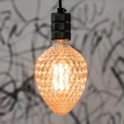 BAILEY 80100040602 Deko-Lampe Pine Cone E27 4W Gold Dimmbar -Laden Für Heimbeleuchtung b44f2e36741fdbe9811f2367a44a14a6e4f68234