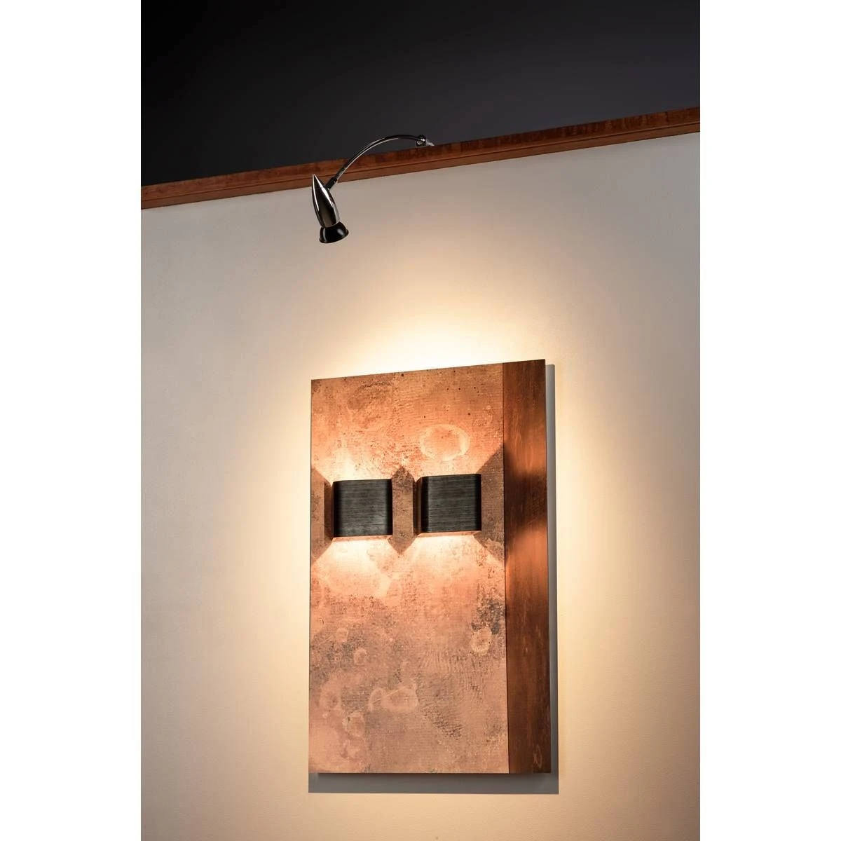 SLV 146332 Displayleuchte, GU10, 50W, Chrom 6 SLV 146332 Displayleuchte, GU10, 50W, Chrom – Bild 4