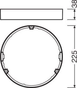 LEDVANCE Slim Frame Für Downlight Ø210mm, Höhe 38mm 8 LEDVANCE Slim Frame Für Downlight Ø210mm, Höhe 38mm -Laden Für Heimbeleuchtung bd20e81b015b78822d687b86d4fb5dd42776e80c