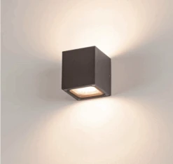 SLV 232535 SITRA CUBE Outdoor Wandleuchte, 18W -Laden Für Heimbeleuchtung befda58e44e6531fed11603e123286ee40675f9e