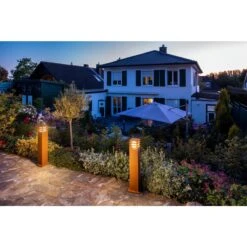 SLV 233437 Außenleuchte RUSTY SQUARE 70, LED, 3000K, IP55, 71cm -Laden Für Heimbeleuchtung bf4f7c39598e8ee3001b5937c11dad4cf59acac5