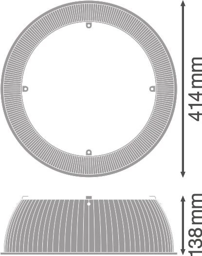 Ledvance HIGH BAY REFRACTOR GEN 3 Refraktor 155 W-210 W 4 Ledvance HIGH BAY REFRACTOR GEN 3 Refraktor 155 W-210 W – Bild 2