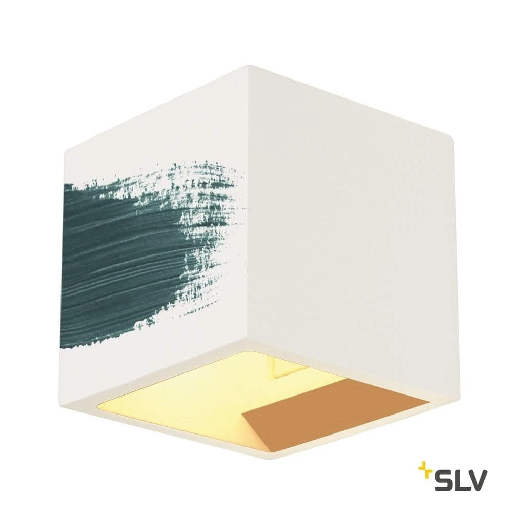 SLV 148018 PLASTRA CUBE Gipswandleuchte, G9/42W 6 SLV 148018 PLASTRA CUBE Gipswandleuchte, G9/42W – Bild 4