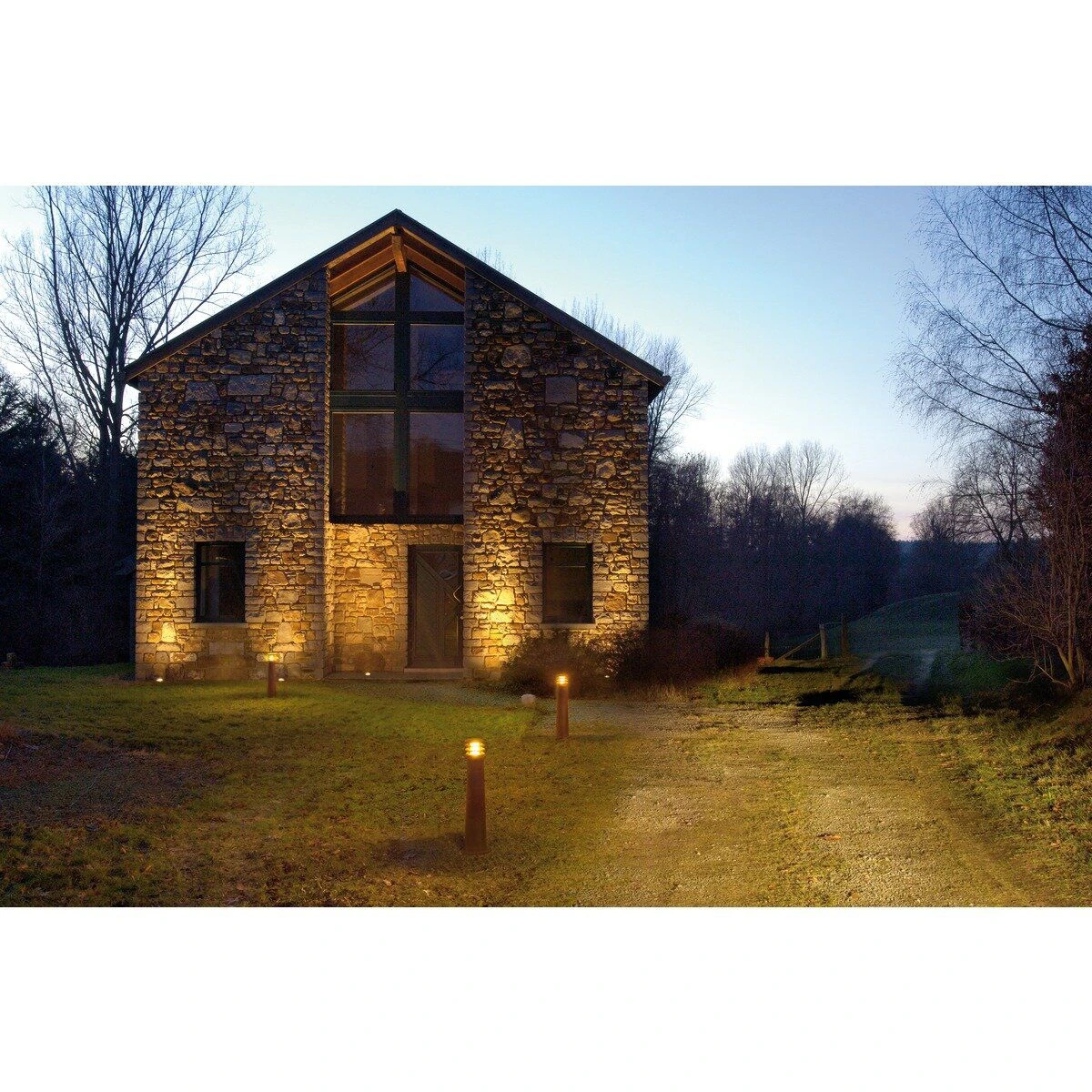 SLV 229021 Außenleuchte RUSTY 70, E27, Max. 11W, IP55, 70cm 5 SLV 229021 Außenleuchte RUSTY 70, E27, Max. 11W, IP55, 70cm – Bild 3