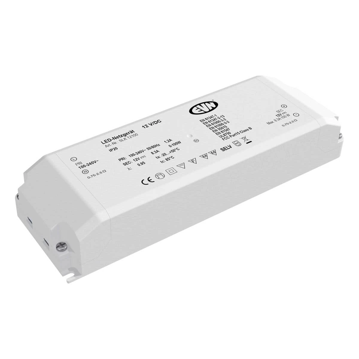 EVN SLK12100 NG 12V/DC 0,1-100W, IP20 3 EVN SLK12100 NG 12V/DC 0,1-100W, IP20