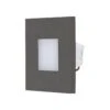 EVN LQ41802A LED-Wandeinbauleuchte 230V/1,8W V4A Anthrazit IP44 -Laden Für Heimbeleuchtung d2a00972b66243c98976049e899212c43805dde4