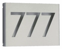 Albert 696013 Hausnummernleuchte 3-stellige Ziffern