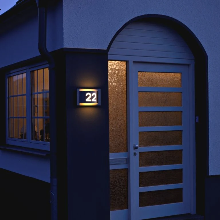 Albert 696002 Hausnummernleuchte, Für TC-SEL 2G7/7W 5 Albert 696002 Hausnummernleuchte, Für TC-SEL 2G7/7W – Bild 3