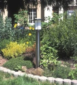 Albert 692257 Edelstahl-Pollerleuchte, Höhe 0,9m, E27 -Laden Für Heimbeleuchtung d5302e1395e459b7c8870b395ba31490415738aa