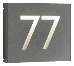 Albert 626004 Hausnummernleuchte 1 Bis 2-stellige Ziffern -Laden Für Heimbeleuchtung dcd44304d6d6d709c8ddaeb9e2cfbd7badcf7ac1