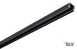 SLV 145200 EUTRAC 3-Phasenschiene Aufbau, Schwarz, 2m
