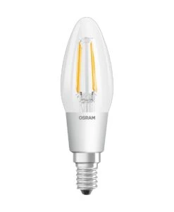 Ledvance 4058075435490 LED SUPERSTAR CLASSIC B, 300 °, 4 W, 470 Lm, E14, Dimmbar
