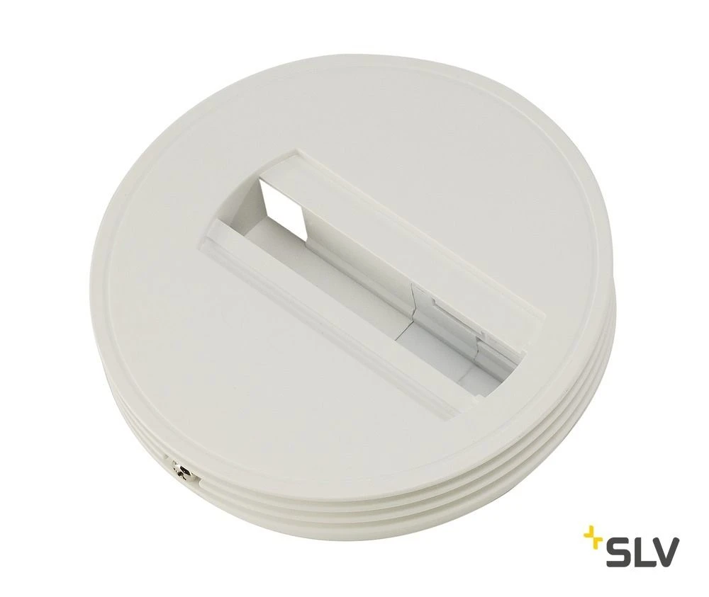 SLV 143381 Deckenrosette Weiß, Für Die Einzelmontage 3 SLV 143381 Deckenrosette Weiß, Für Die Einzelmontage