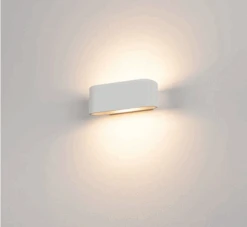 SLV 151451 OSSA 180, Wandleuchte, QT-DE12, Oval, Up/down, L/B/H 18/8/7 Cm, Max. 100W -Laden Für Heimbeleuchtung e02fbdca02ddf1d5f619ad0cc3bb8b77b41a82e0