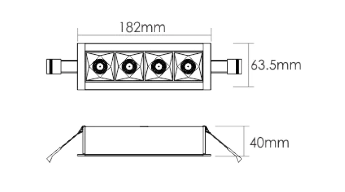 ILLUMESSENCE BER-0182-06-D-3-D4-D LED Einbau-Downlight BERLIN D4, 6W, 3000K, IP20 4 ILLUMESSENCE BER-0182-06-D-3-D4-D LED Einbau-Downlight BERLIN D4, 6W, 3000K, IP20 – Bild 2