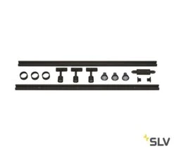 SLV 143190 PURI TRACK Strahler-SET 1Phasen-Hochvolt, GU10, Mit Leuchtmitteln